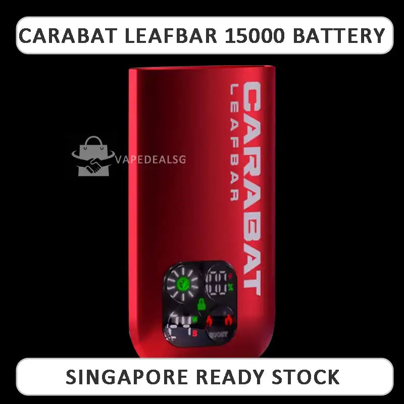 CARABAT Leafbar 15000 device battery Singapore ready stock