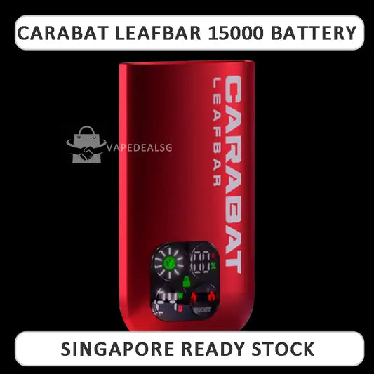 CARABAT Leafbar 15000 device battery Singapore ready stock